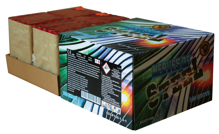 ECCP100-1.2-1 NERVES OF STEEL CAL. 30*36*225*100 LANCI F2 COMPOUND CAKE
