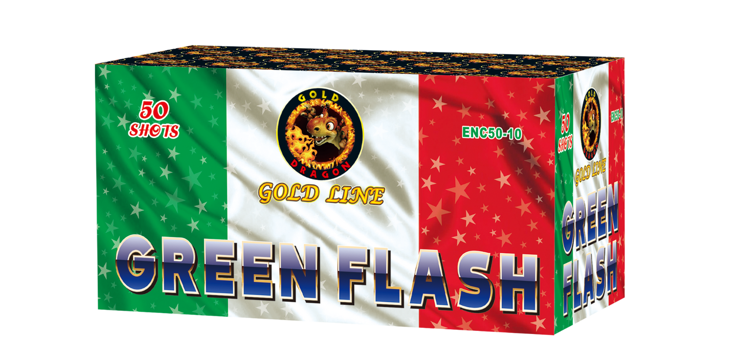 ENC50-10 GREEN FLASH 25*30*150* F3 4/1